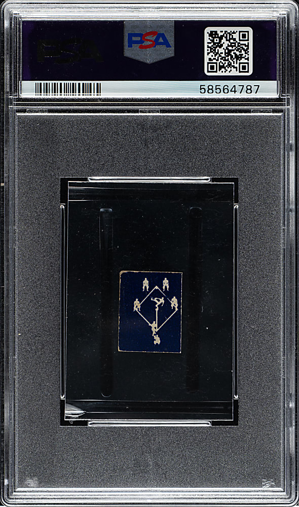 1952 R423 Strip Card #48 Rogers Hornsby Blue Back PSA VG-EX 4 (MC) - The ONLY PSA-Graded Example!
