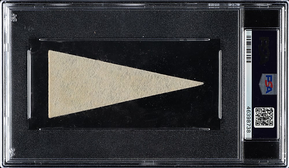 1950 F150 American Nut & Chocolate Co. Pennants Ted Williams PSA NM 7