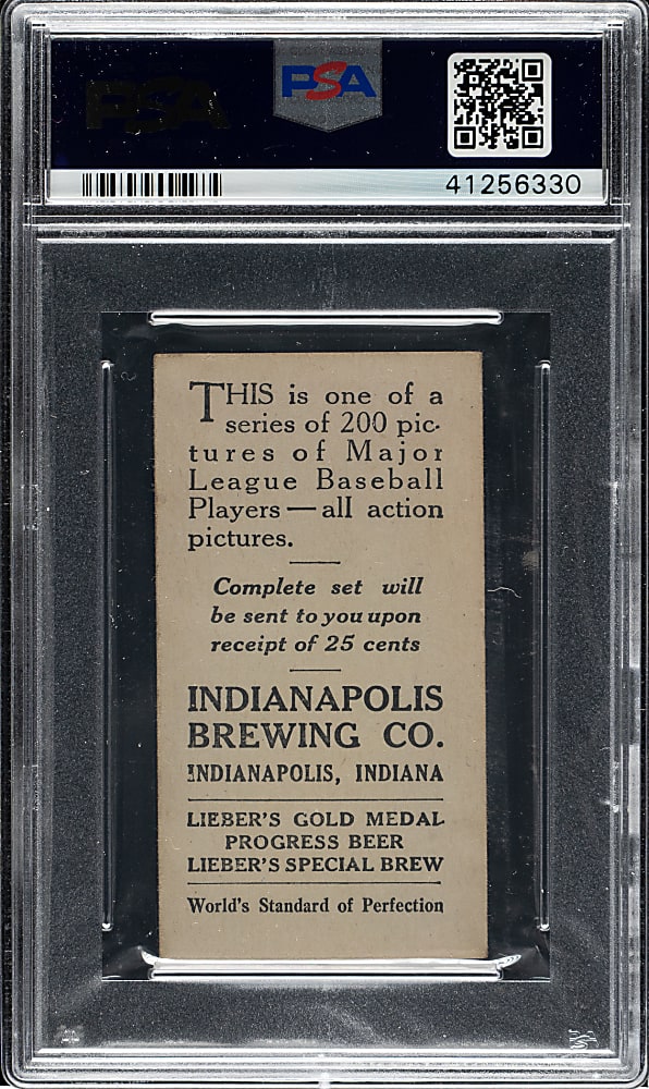 1916 M101-4 Indianapolis Brewing Co. #144 Wilbert Robinson PSA EX 5 - The ONLY Graded Example!