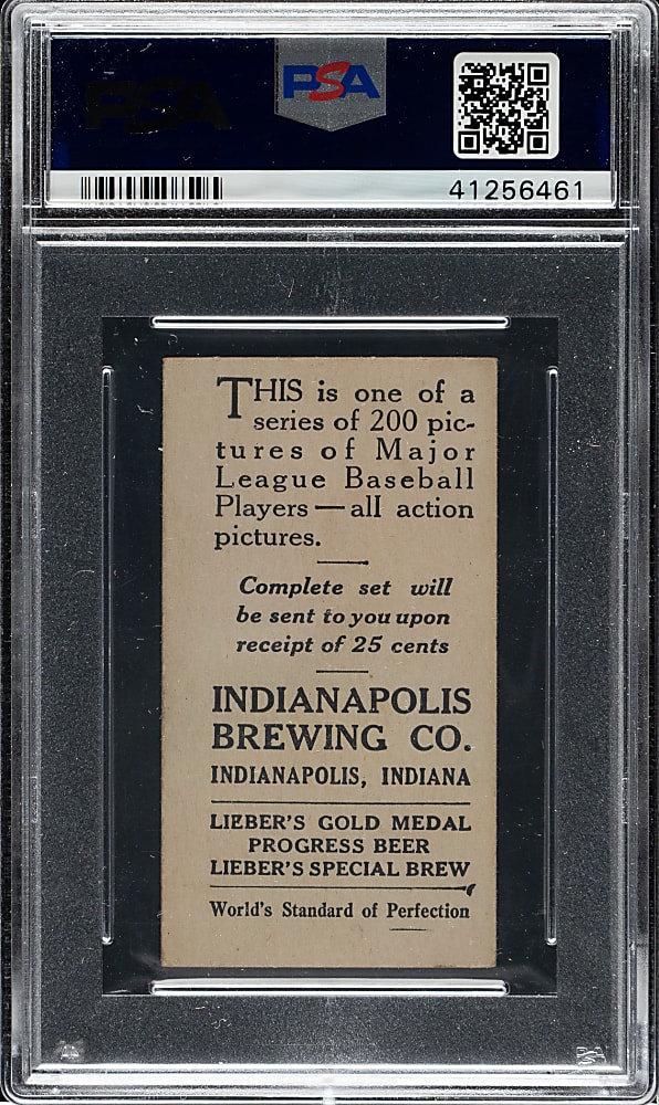1916 M101-4 Indianapolis Brewing Co. #84 Harry Hooper PSA EX 5 - 1 of 1 - Highest Graded!
