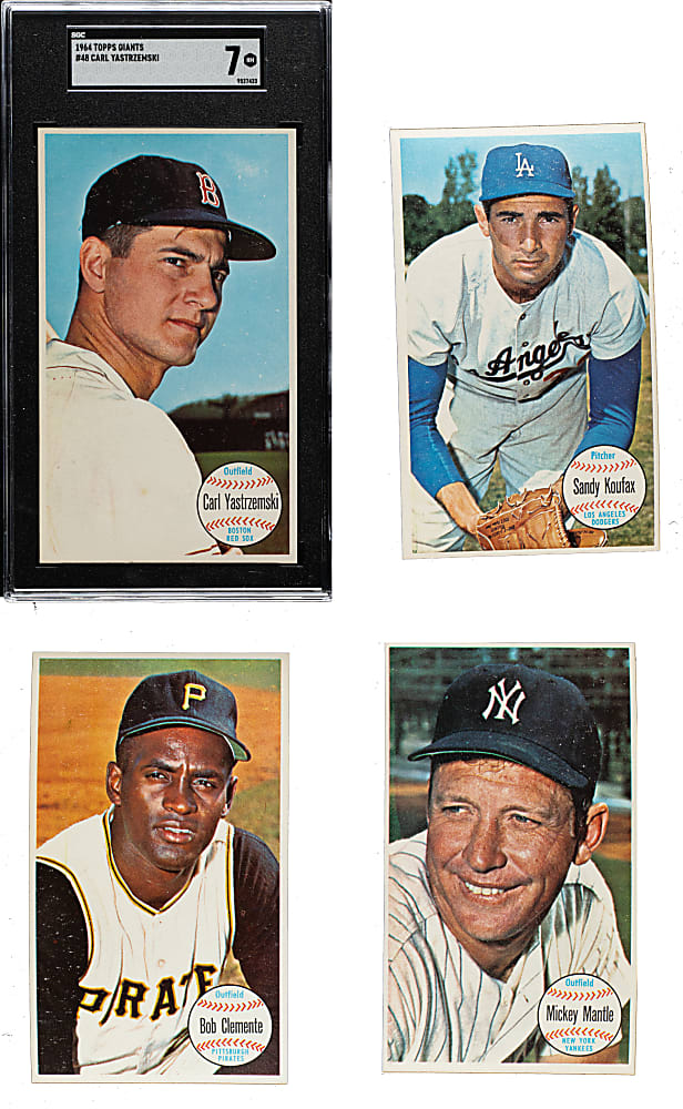 1964 Topps Giants Complete Set (60) Plus 46 Duplicates