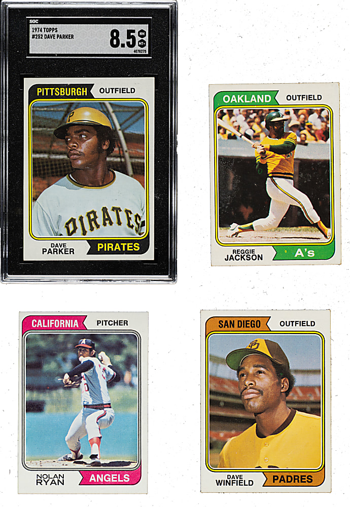 1974 Topps Complete Set (660) Plus 14 Washington Variations