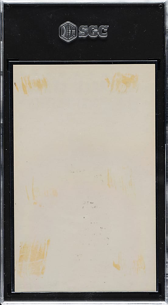 Extremely Rare 1948-1952 W468 Football Exhibits Checklist Featuring Chuck Bednarik - SGC