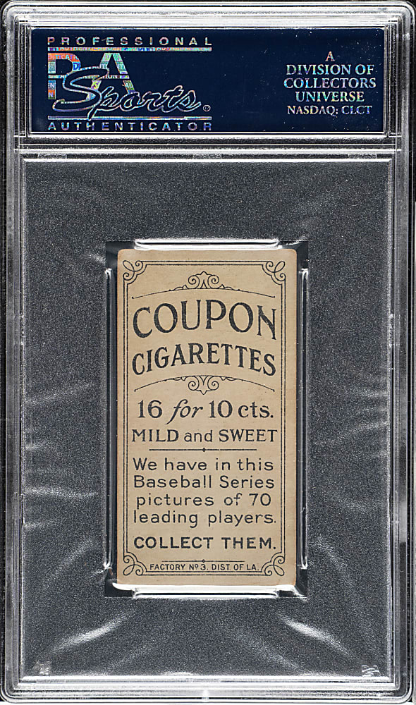 1914 T213 Coupon Cigarettes (Type 3) Ty Cobb Portrait PSA VG 3