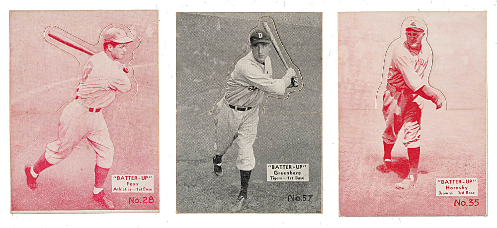 1934-1936 R318 Batter-Up Near-Complete Set (165/192)
