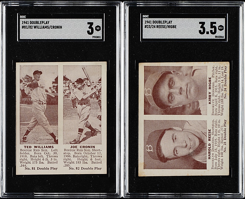 1941 R330 Double Play Near-Complete Set (58/75)