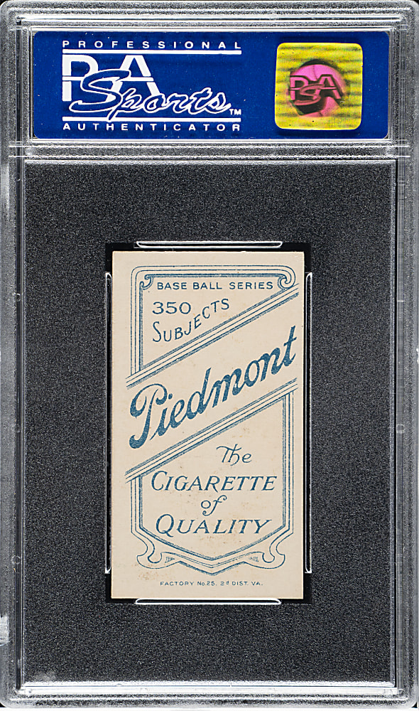 1909-1911 T206 White Border Frank Isbell PSA NM 7