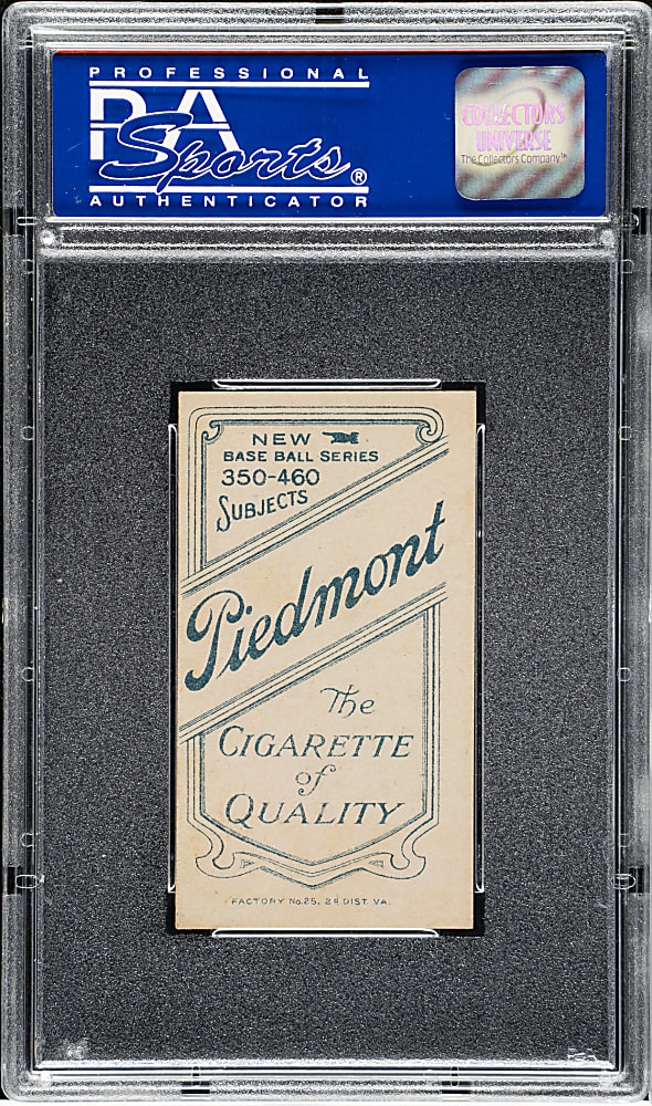 1909-1911 T206 White Border Happy Smith PSA NM 7