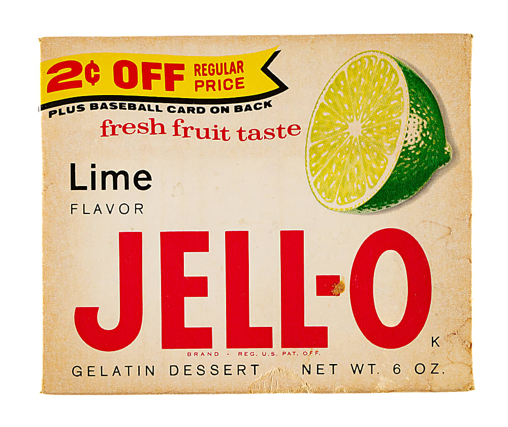 1963 Jell-O Original Unopened Box with #173 Andre Rodgers
