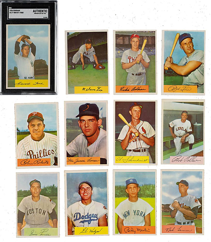 1954 Bowman Near-Complete Set (185/224)