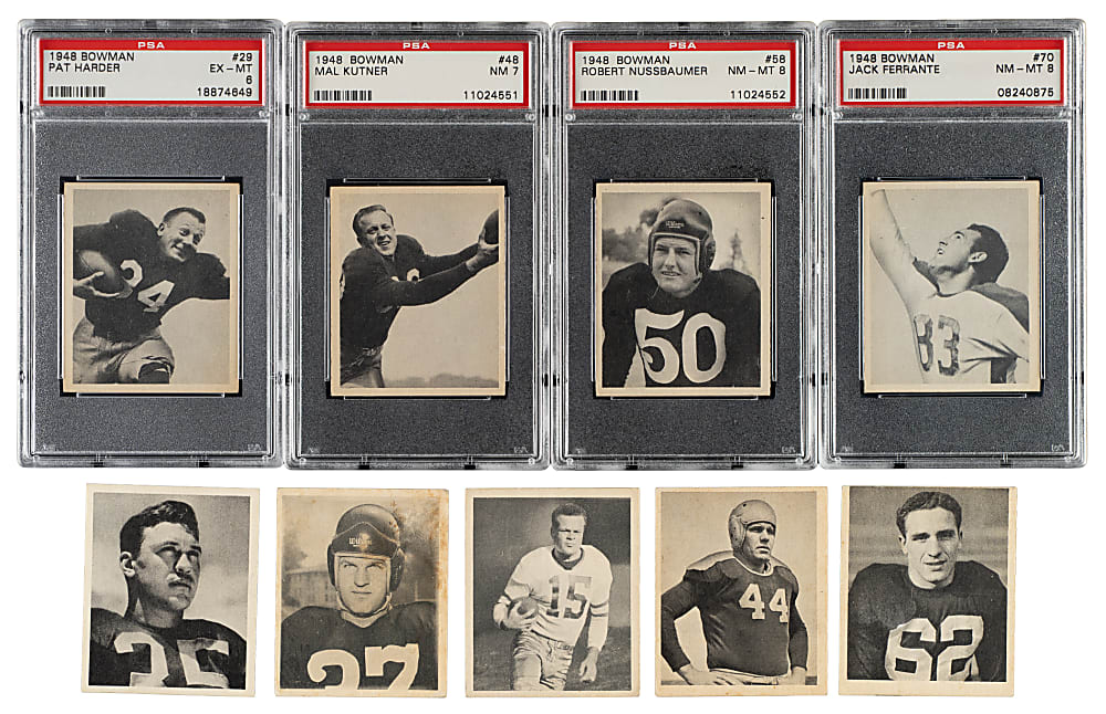1948 Bowman Football Near-Complete Set (99/108)