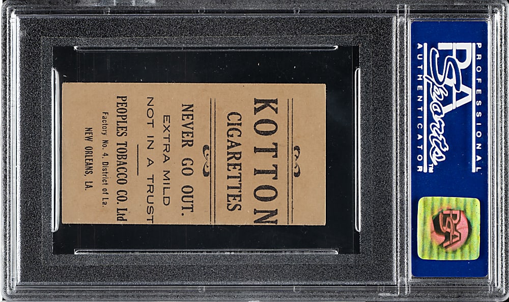 1914 T216 Kotton Tobacco Christy Mathewson PSA EX 5 - 1 of 1 - Highest Graded!