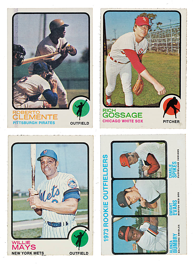 1973 Topps Complete Set (660) Including 57 SGC-Graded Cards