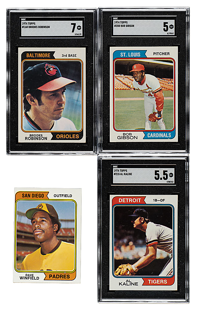 1974 Topps Complete Set (660) Plus Complete Traded Set (44)