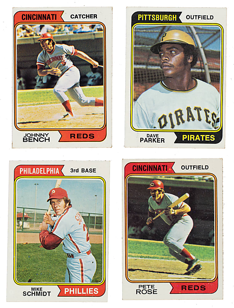 1974 Topps Complete Set (660) Plus Complete Traded Set (44)