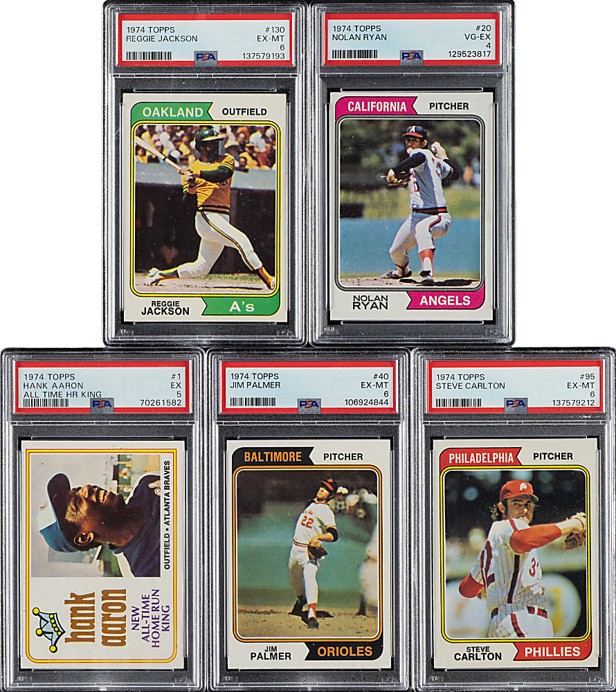 1974 Topps Complete Set (660) Plus Complete Traded Set (44)