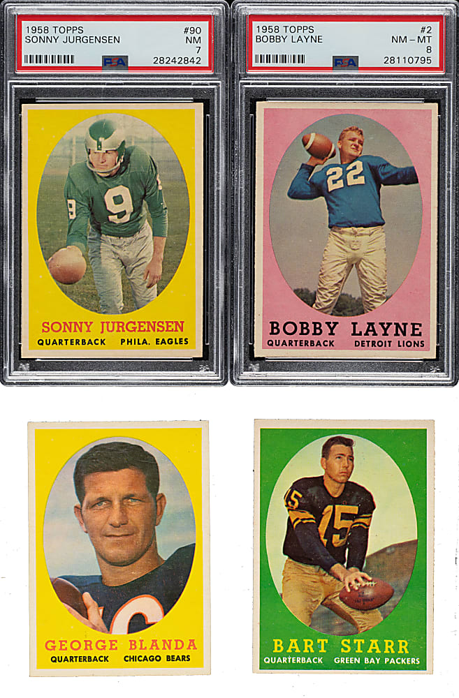 1958 Topps Football Near-Complete Set (131/132)