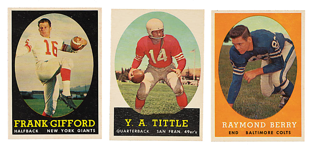1958 Topps Football Near-Complete Set (131/132)