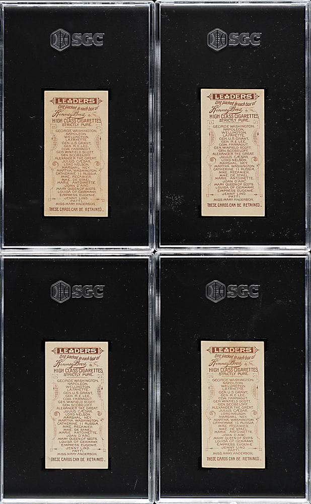 1889 N222 Kinney Bros. "Leaders" Complete Set (25)