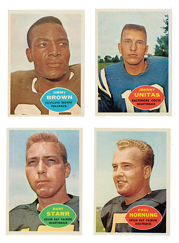 1960 Topps Football Complete Set (132)