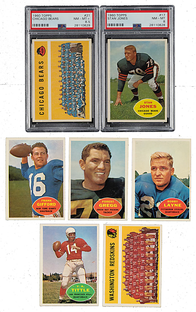 1960 Topps Football Complete Set (132)