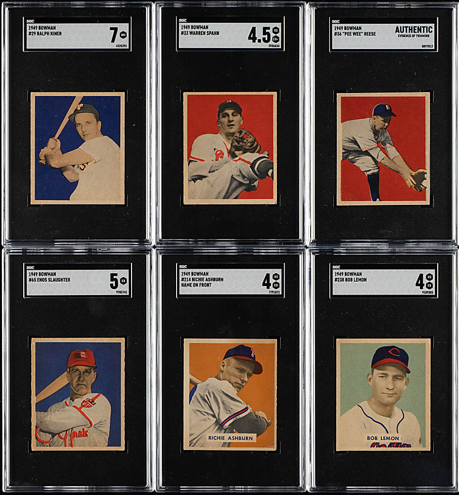 1949 Bowman Near-Complete Set (232/240)