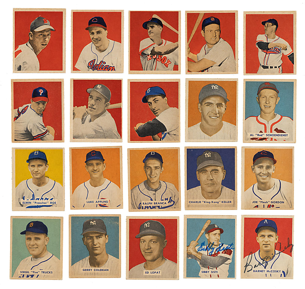1949 Bowman Near-Complete Set (232/240)
