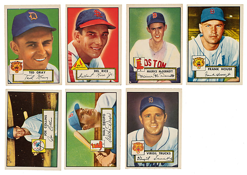 1952 Topps Low-Number Collection (130)