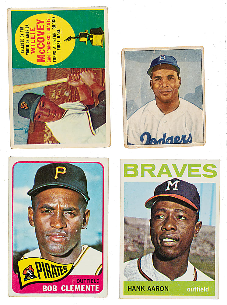 1948 to 1969 Topps and Bowman Shoebox Collection (3,352) Including 339 Hall of Famers