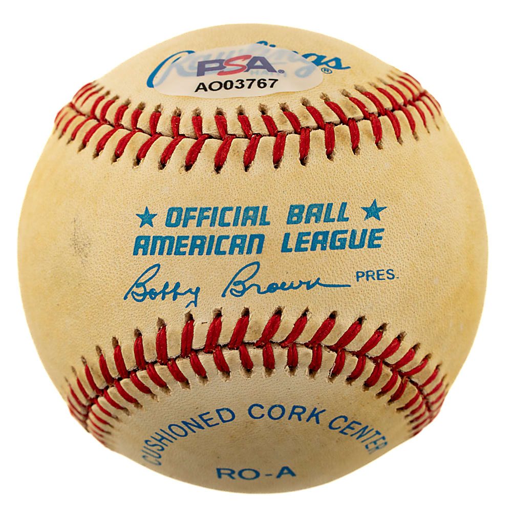 Mickey Mantle Single-Signed Baseball PSA/DNA GEM MINT 10