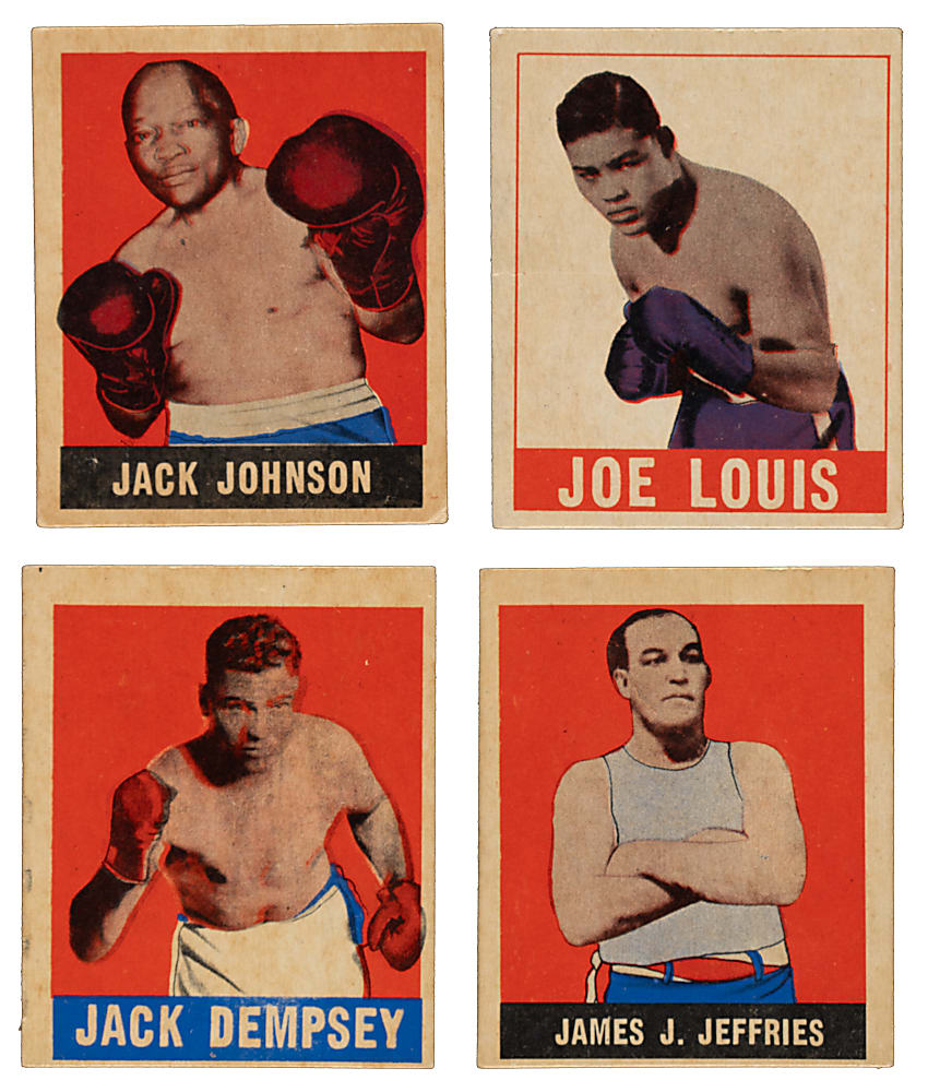 1948 Leaf Boxing Complete Set (49) - All Gray Backs!