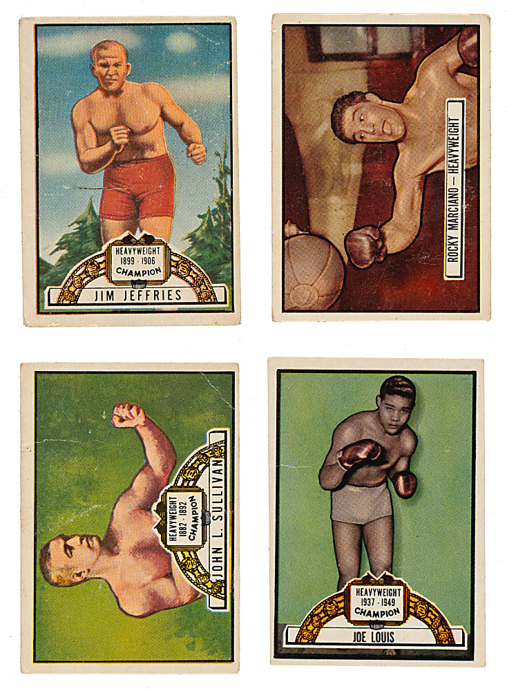 1951 Topps Ringside Boxing Complete Set (96) Plus Wrapper
