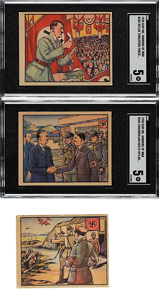 1938 R69 Gum, Inc. "Horrors of War" Complete Set (288)