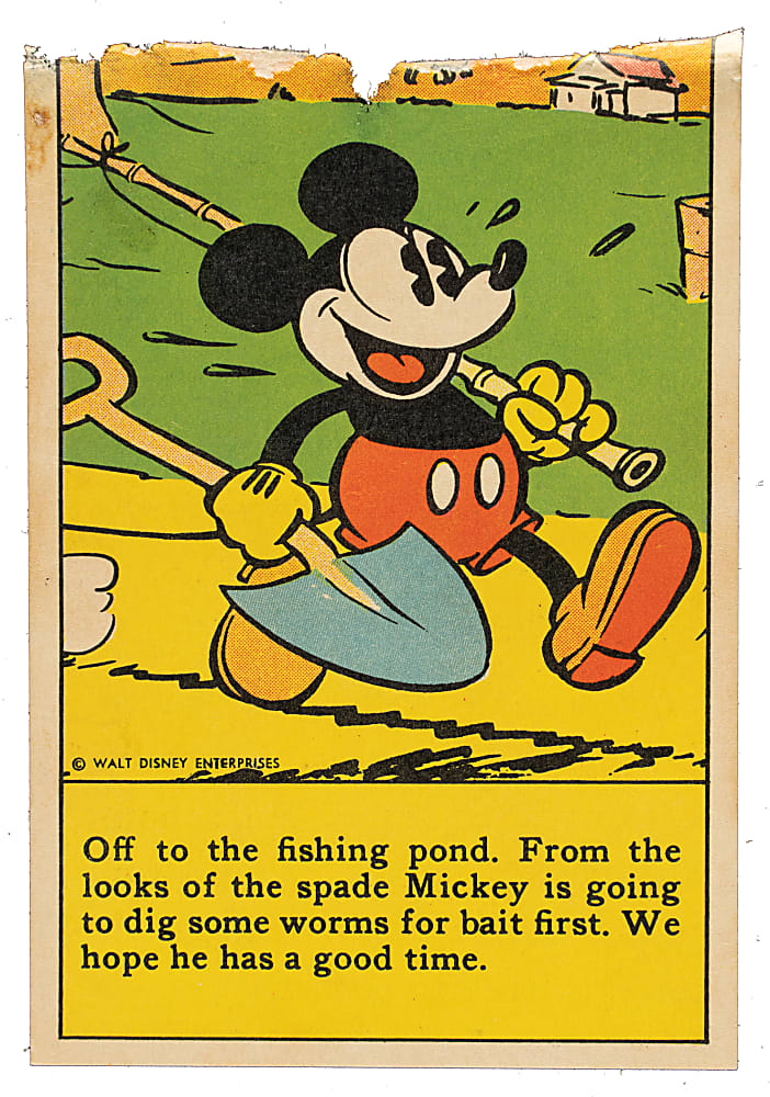 1936 D52 "Adventures of Mickey Mouse" Collection (75) Including Two Original Recipe Scrap Books