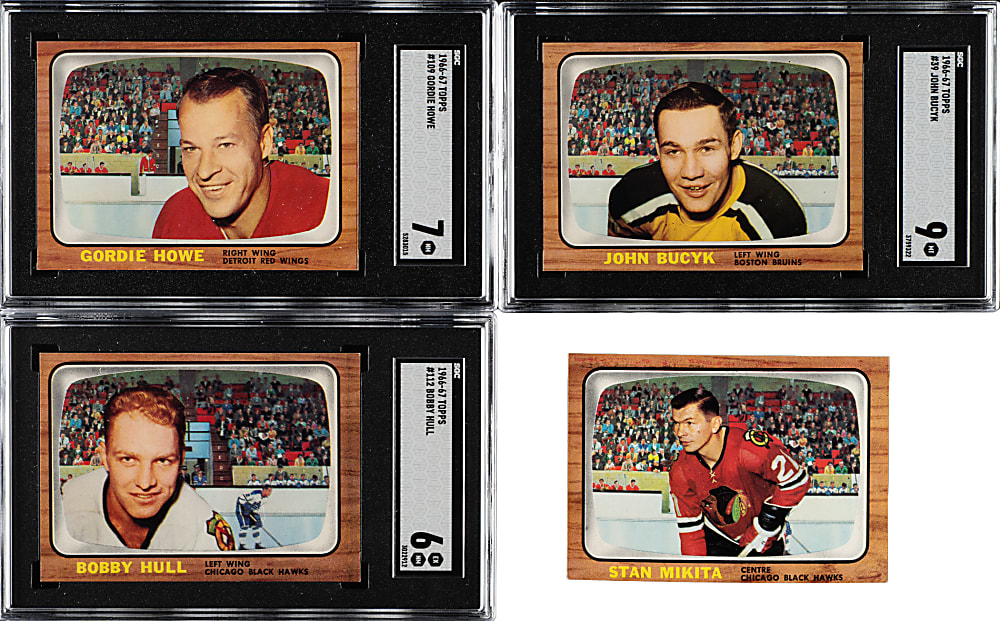 1966-1967 Topps Hockey Near-Complete Set (131/132)
