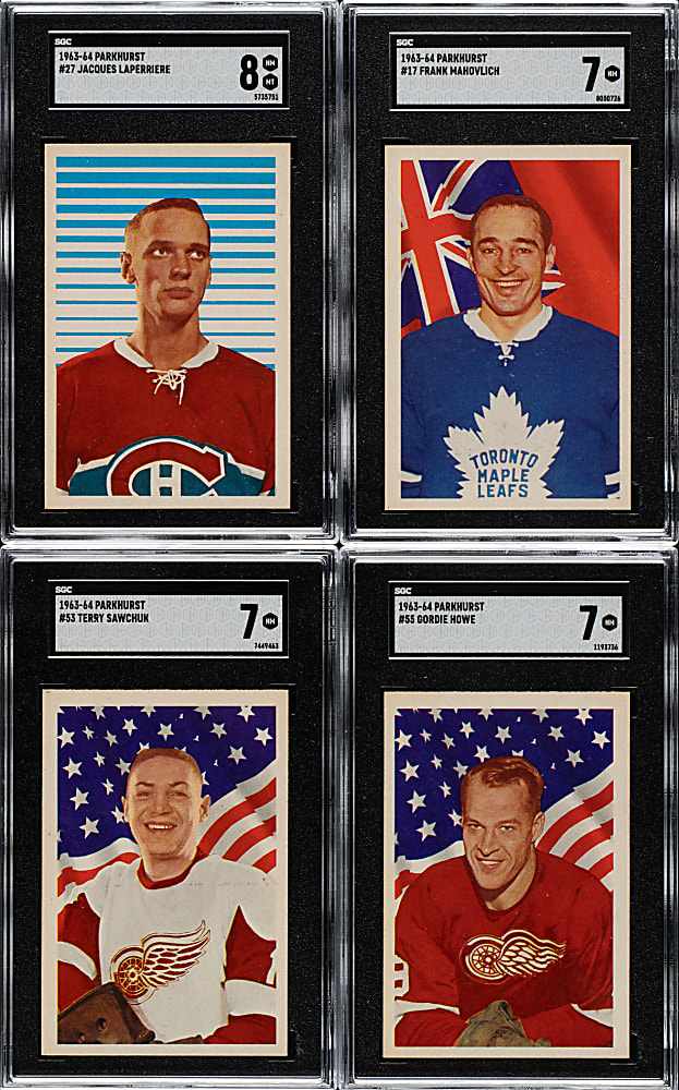 High-Grade 1963-1964 Parkhurst Hockey Complete Set (99)