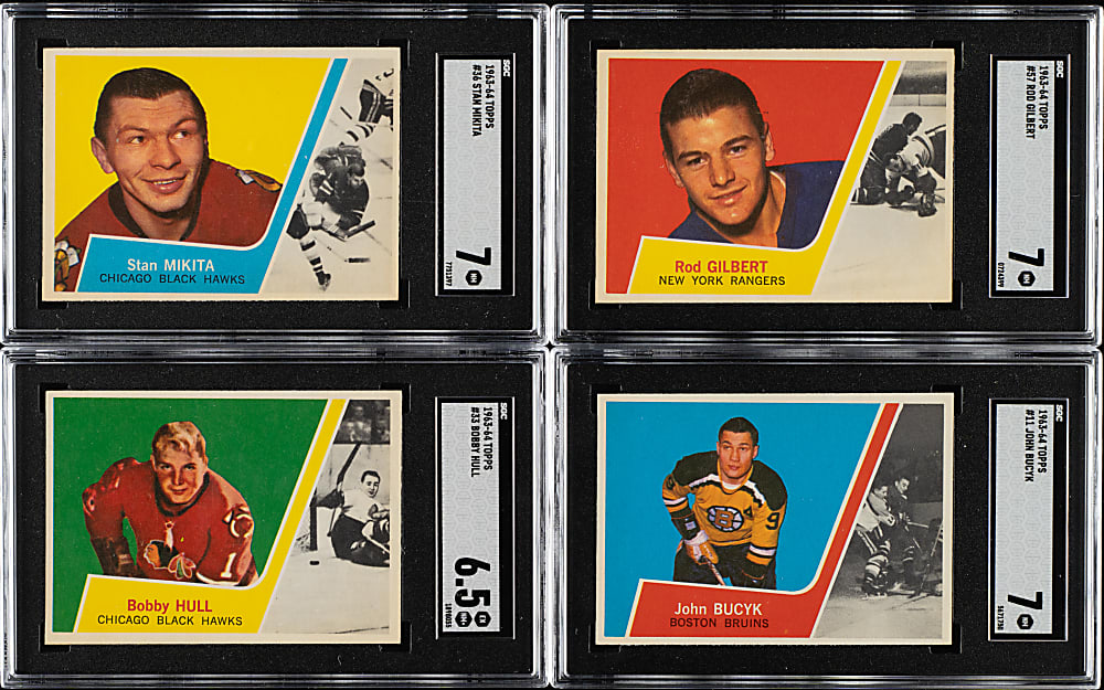 1963-1964 Topps Hockey Complete Set (66)