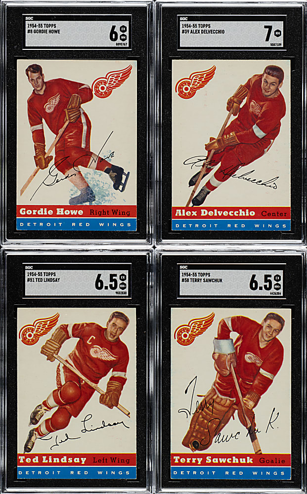 1954-1955 Topps Hockey Complete Set (60)