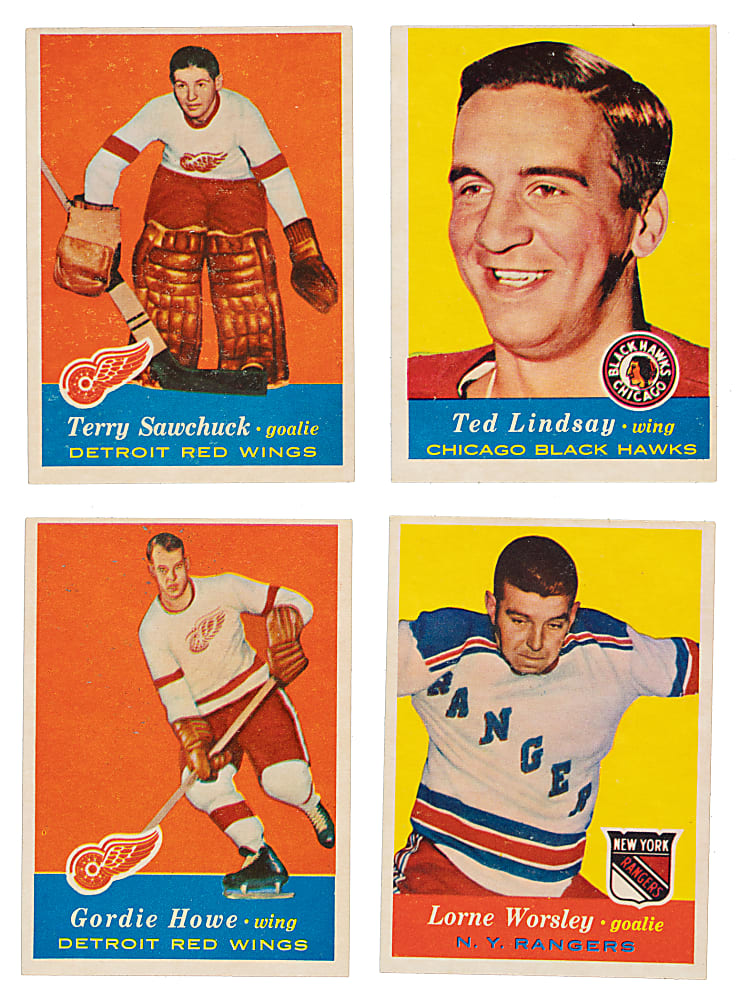 1957-1958 Topps Hockey Complete Set (66)