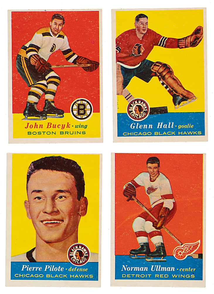 1957-1958 Topps Hockey Complete Set (66)