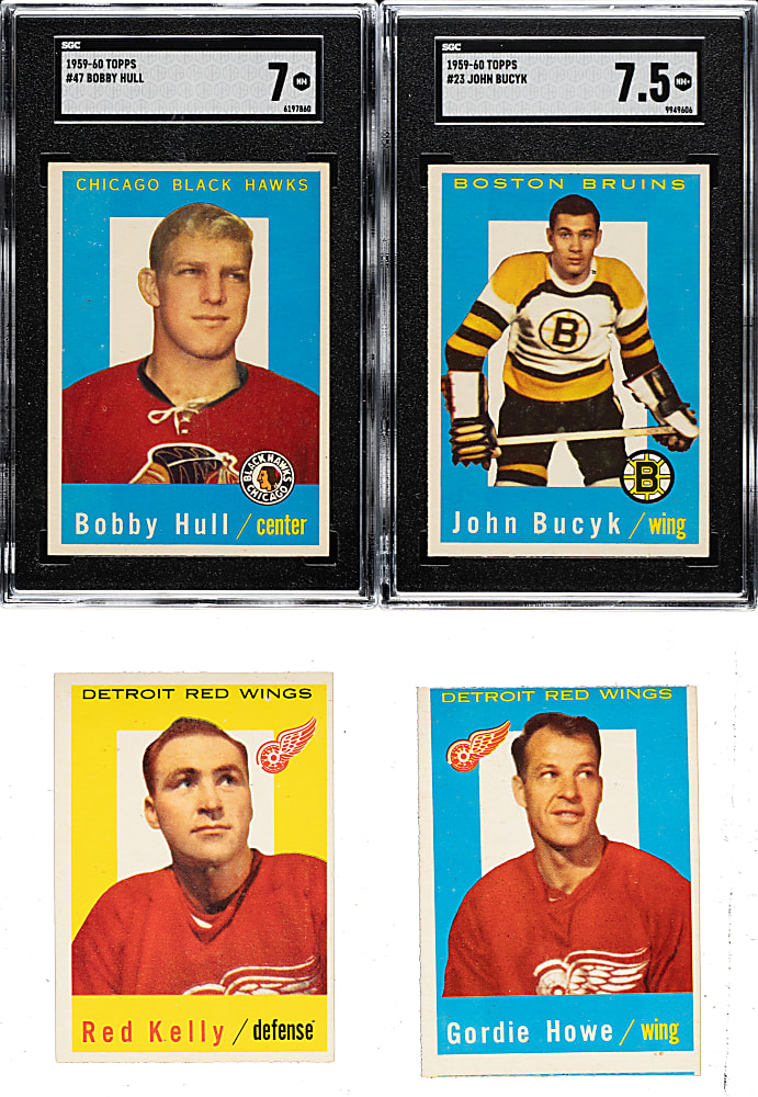 1959-1960 Topps Hockey Complete Set (66)