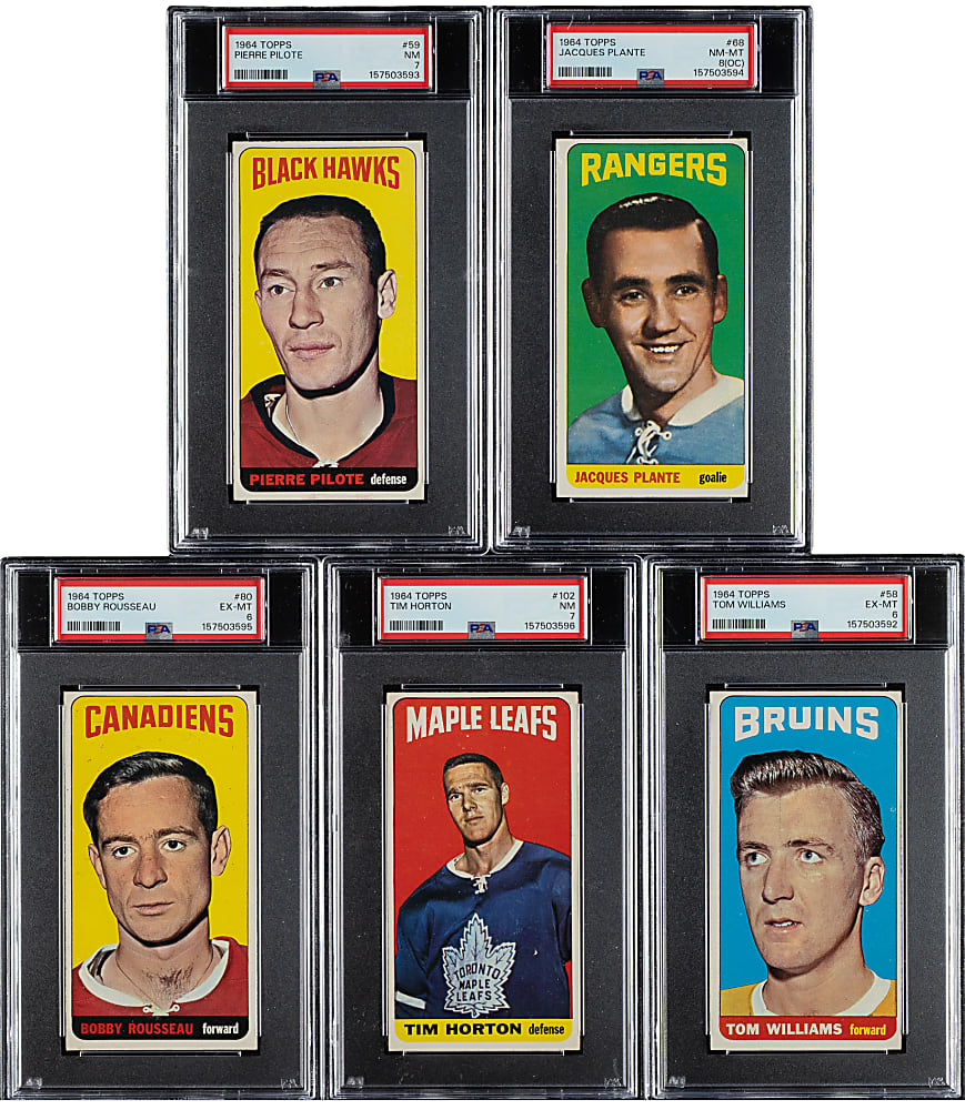 1964-1965 Topps Hockey Complete Set (110)