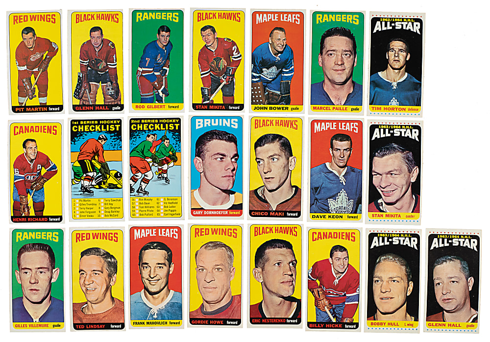 1964-1965 Topps Hockey Complete Set (110)