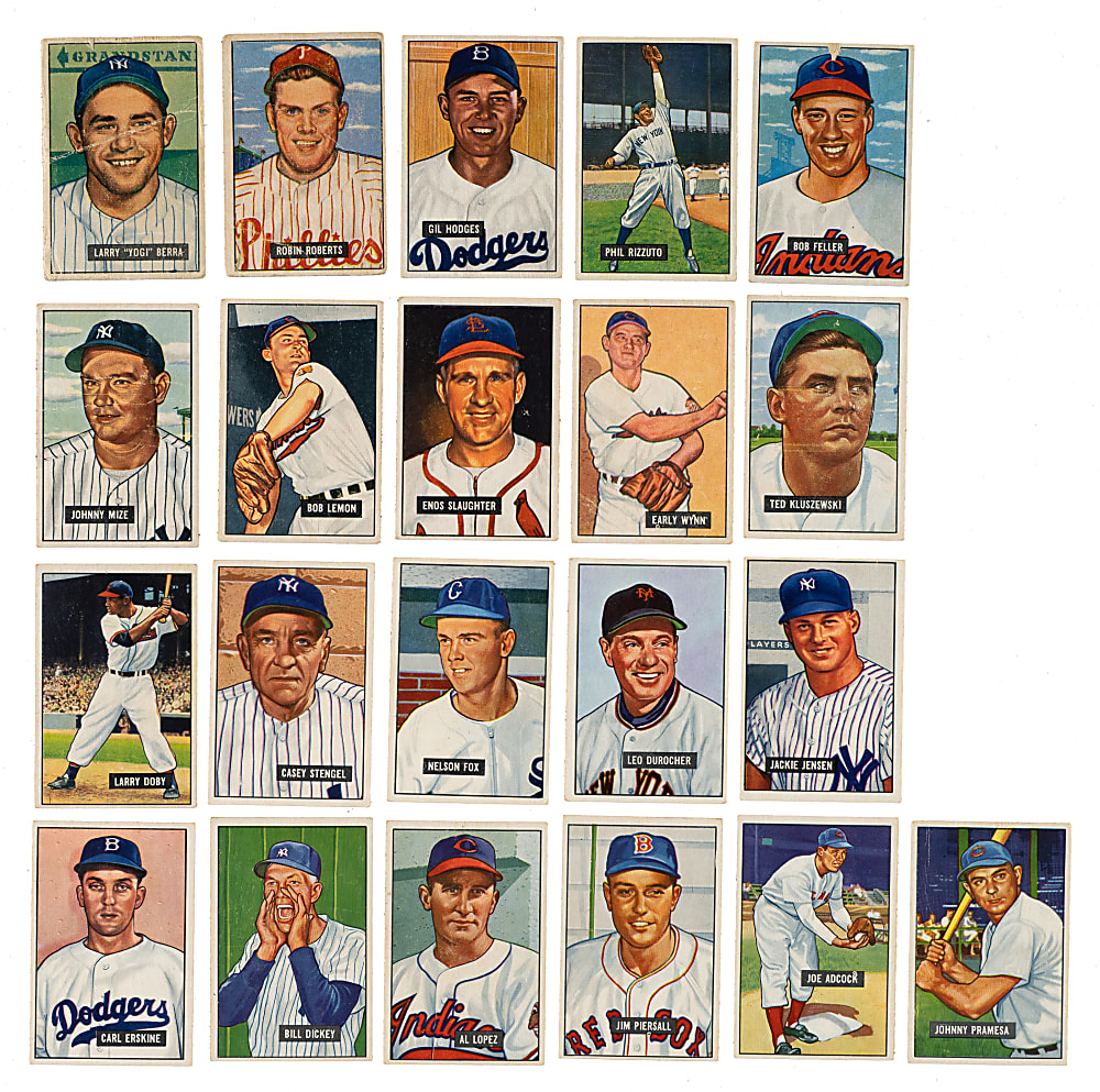 1951 Bowman Near-Complete Set (248/324)