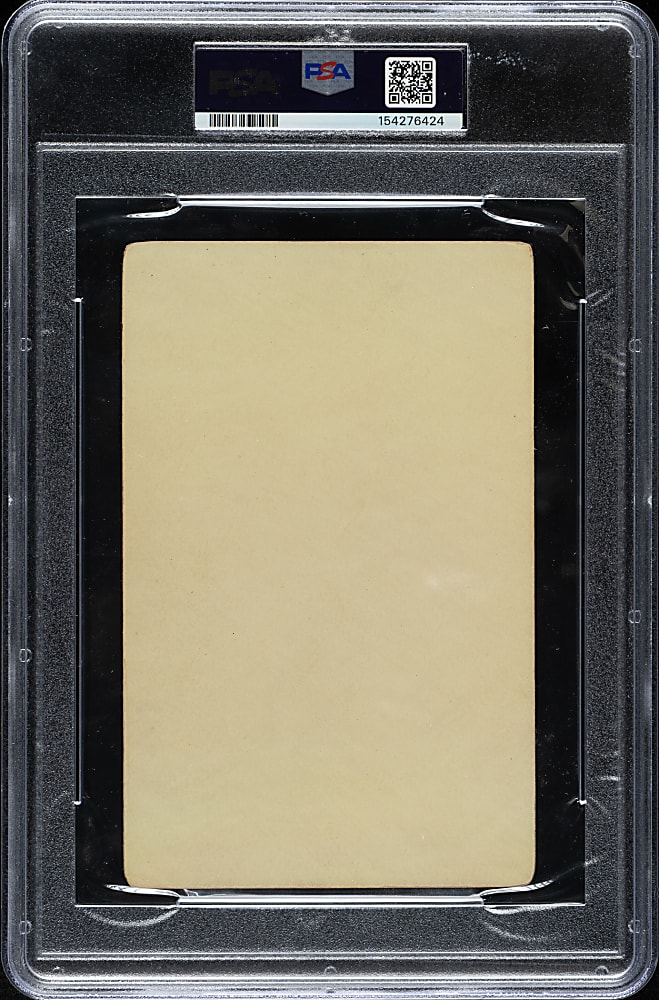 1888 N173 Old Judge Cabinet Buck Ewing & Mascot PSA VG-EX 4 - 1 of 1 - Highest Graded!