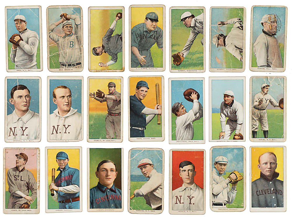 1909-1911 T206 White Border Collection (25) Including Hal Chase - All Sovereign Backs!