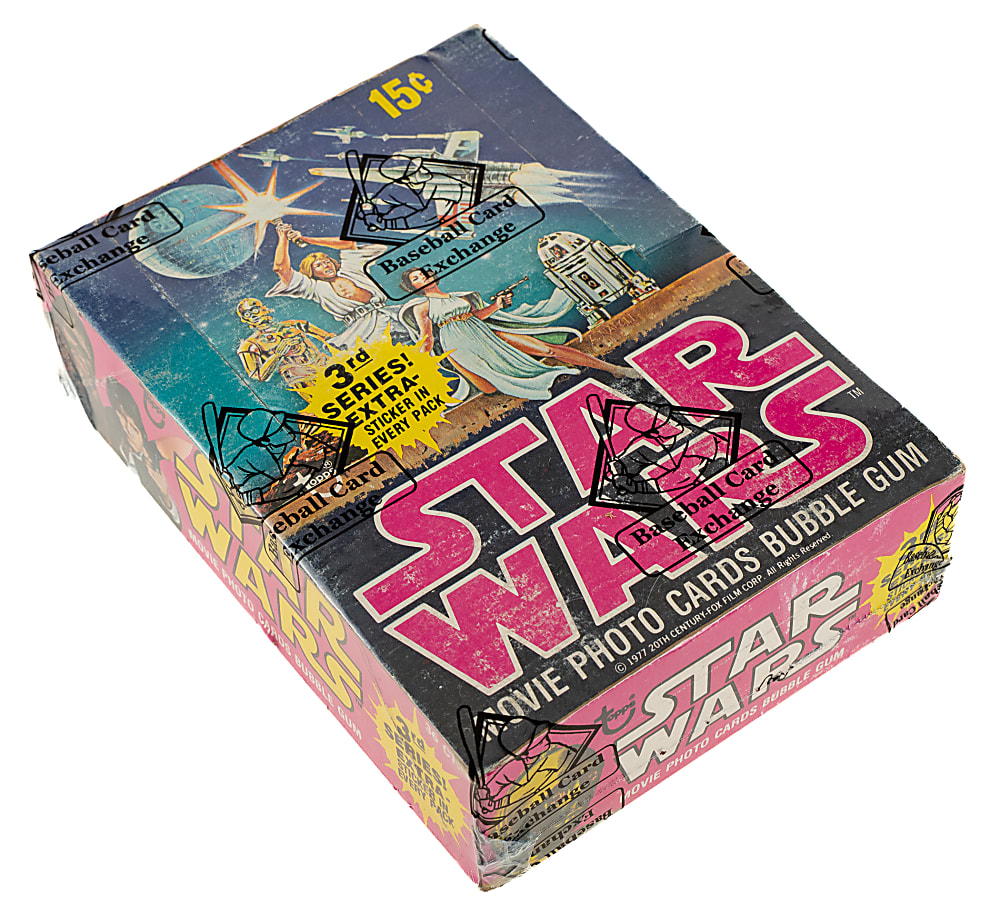 1977 Topps "Star Wars" Third Series Unopened Wax Box (36 Packs) - BBCE