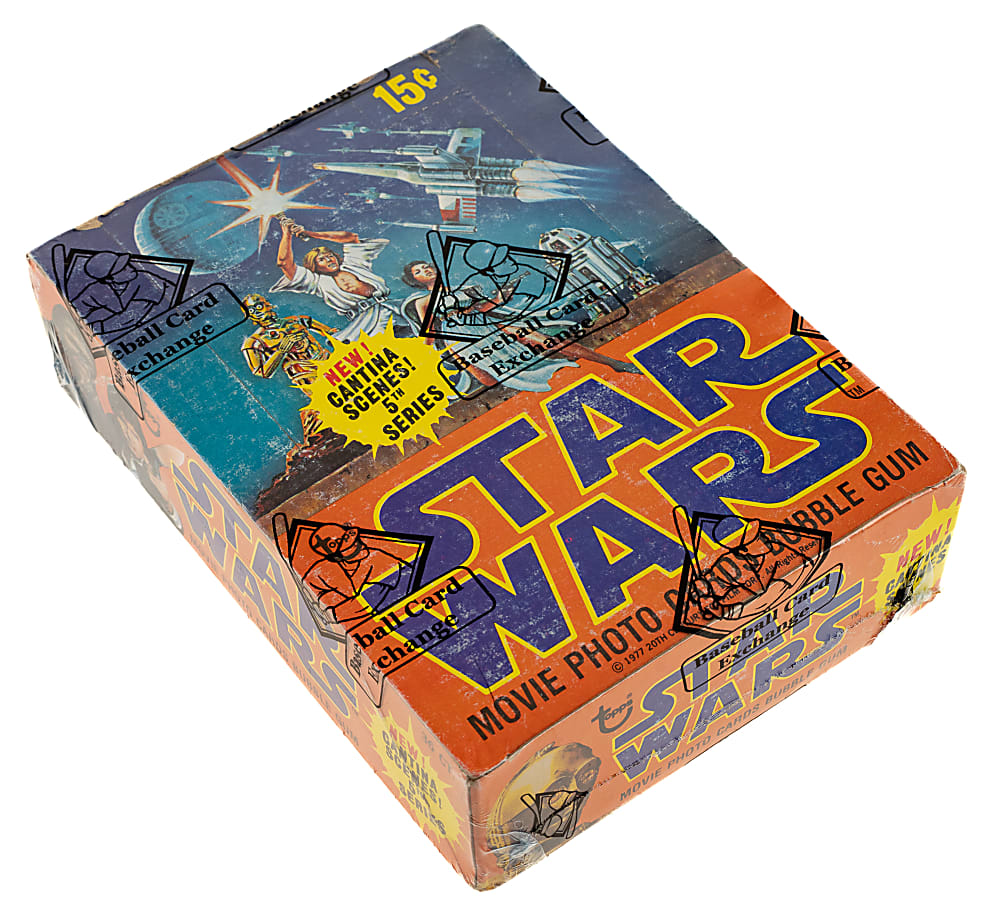1978 Topps "Star Wars" Fifth Series Unopened Wax Box (36 Packs) - BBCE