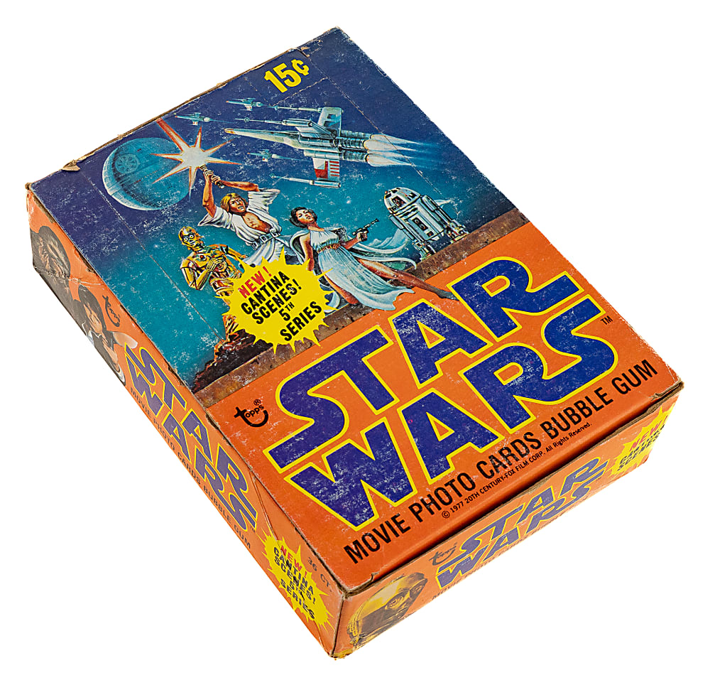 1978 Topps "Star Wars" Fifth Series Unopened Wax Box (36 Packs) - BBCE