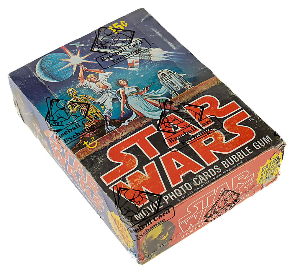 1977 Topps "Star Wars" First Series Unopened Wax Box (36 Packs) - BBCE